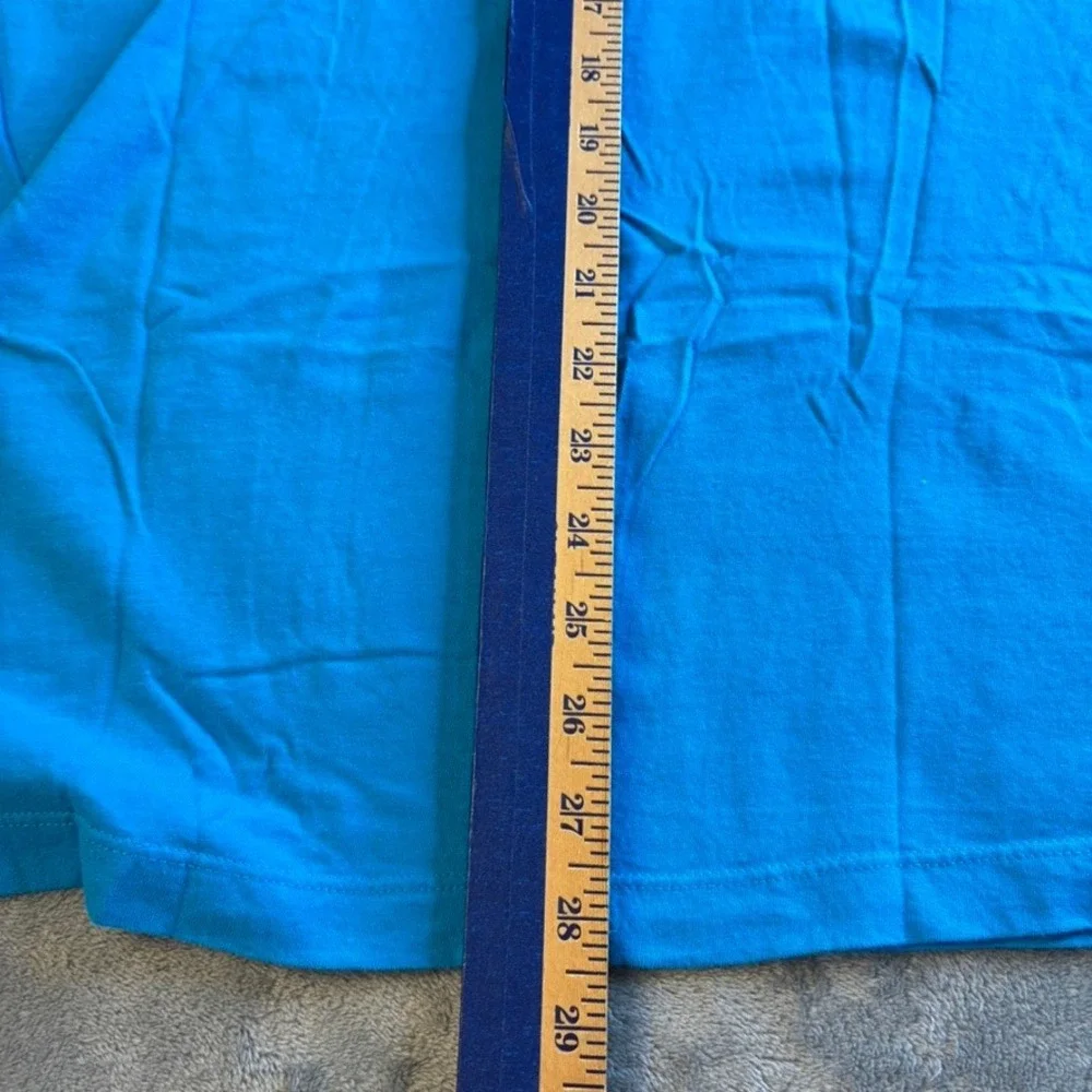 Nike Carolina Panthers Football Logo T-Shirt‎ Mens Sz Large Blue NFL Graphic Tee